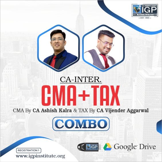 CA inter CMA & Tax Combo